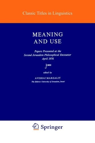 Meaning and Use