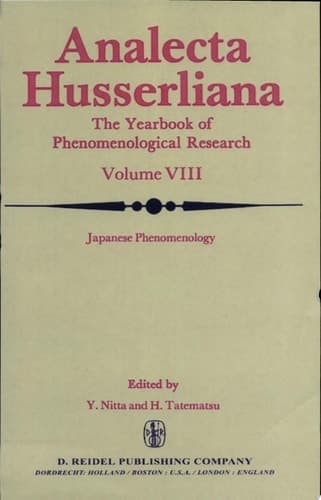 Japanese Phenomenology Phenomenology as the Trans-cultural Philosophical Approach