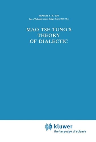 Mao Tse-Tung’s Theory of Dialectic (Sovietica, 44)