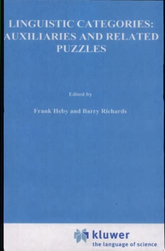 Linguistic Categories: Auxiliaries and Related Puzzles