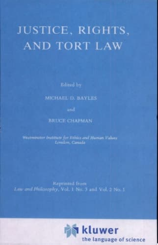 Justice, Rights, and Tort Law