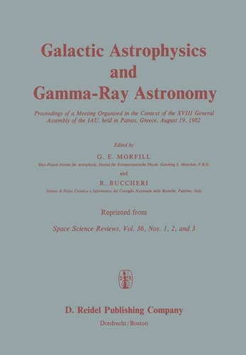 Galactic Astrophysics and Gamma-Ray Astronomy: Proceedings of a Meeting Organised in the Context of the XVIII General Assembly of the IAU, held in Patras, Greece, August 19, 1982