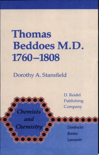 Thomas Beddoes M.D. 1760–1808 Chemist, Physician, Democrat