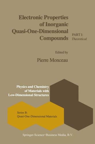 Electronic Properties of Inorganic Quasi-One-Dimensional Compounds Part I — Theoretical