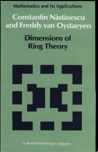 Dimensions of Ring Theory