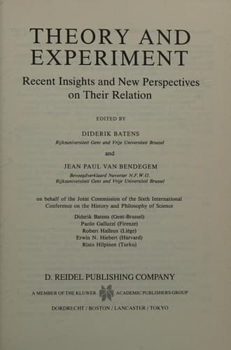 Theory and Experiment Recent Insights and New Perspectives on Their Relation