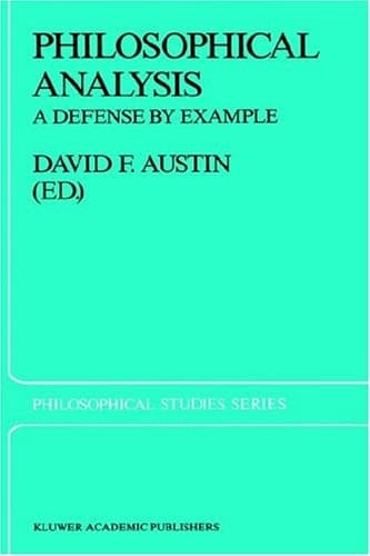 Philosophical Analysis A Defense by Example