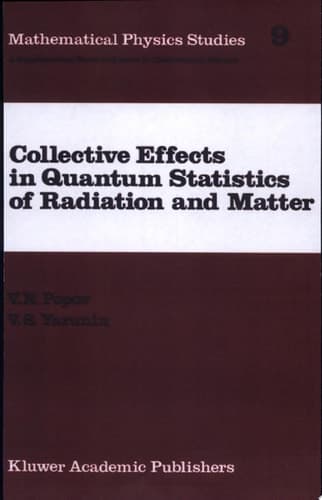 Collective Effects in Quantum Statistics of Radiation and Matter