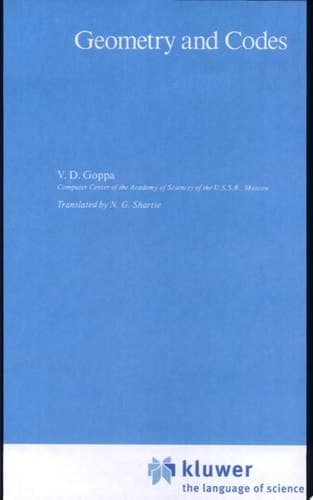 Geometry and Codes