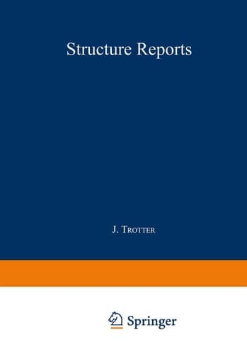 Structure Reports Organic Section