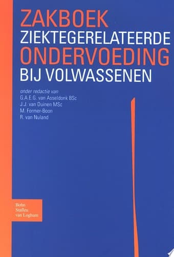 Zakboek ziektegerelateerde ondervoeding bij volwassenen