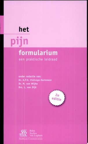 Het pijn formularium een praktische leidraad