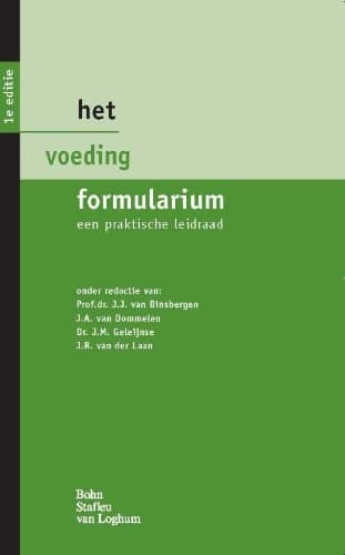 Het voeding formularium Een praktische leidraad