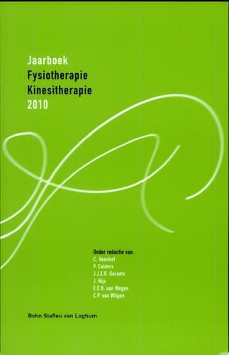 Jaarboek Fysiotherapie Kinesitherapie 2010