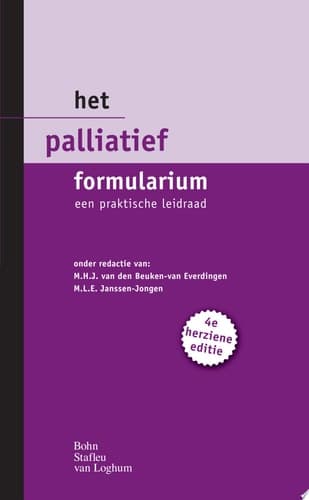 het palliatief formularium Een praktische leidraad