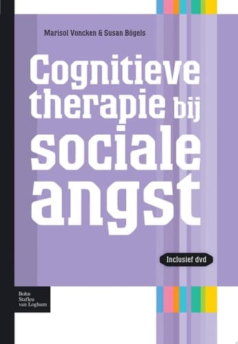 Cognitieve therapie bij sociale angst