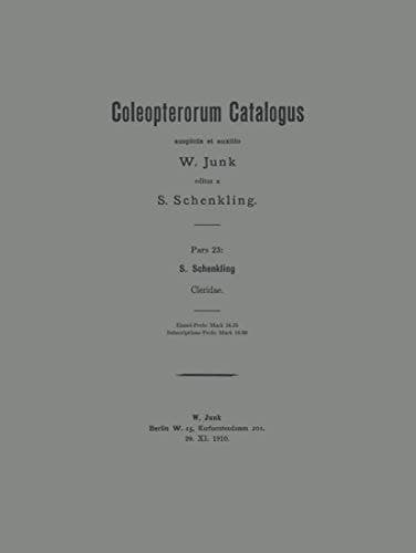 Coleopterorum Catalogus