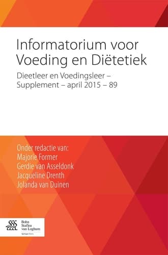 Informatorium Voor Voeding En Dietetiek Supplement 89 - April 2015