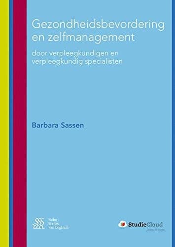 Gezondheidsbevordering En Zelfmanagement Door Verpleegkundigen En Verpleegkundig Specialisten