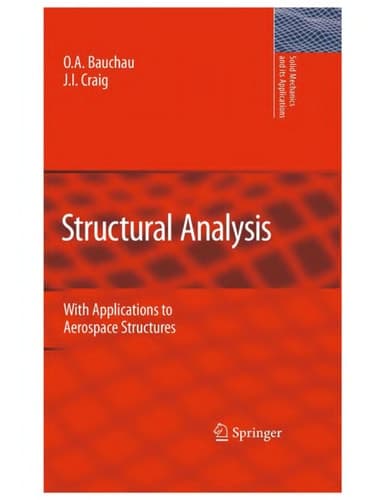 Structural Analysis With Applications to Aerospace Structures