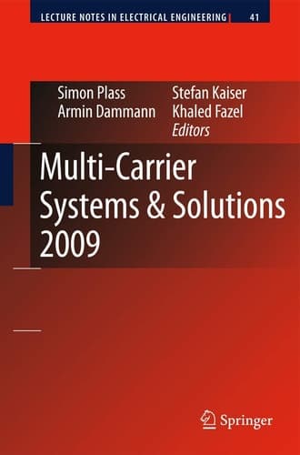 Multi-Carrier Systems & Solutions 2009 Proceedings from the 7th International Workshop on Multi-Carrier Systems & Solutions, May 2009, Herrsching, Germany