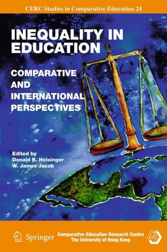 Inequality in Education Comparative and International Perspectives