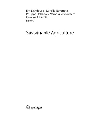 Sustainable Agriculture