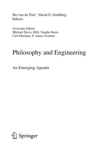 Philosophy and Engineering: An Emerging Agenda