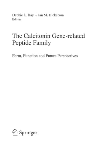 The calcitonin gene-related peptide family form, function and future perspectives