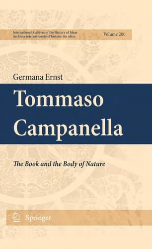 Tommaso Campanella The Book and the Body of Nature