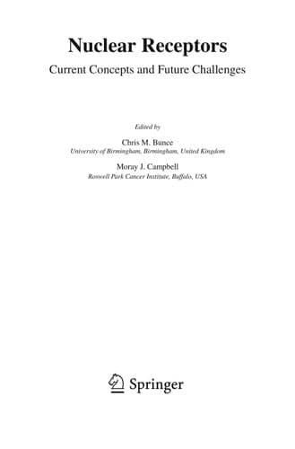 Nuclear Receptors Current Concepts and Future Challenges