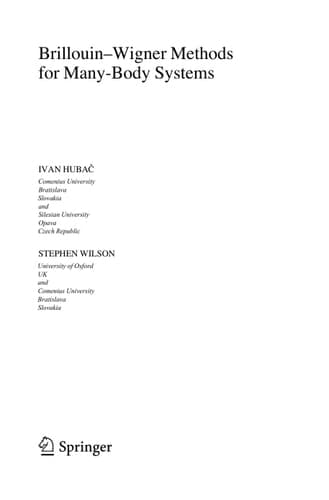 Brillouin-Wigner Methods for Many-Body Systems