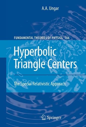 Hyperbolic Triangle Centers The Special Relativistic Approach