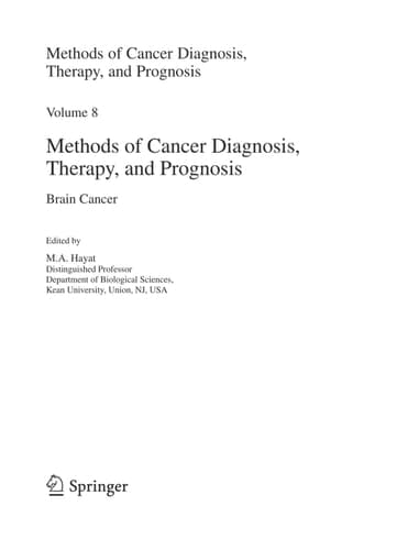 Methods of Cancer Diagnosis, Therapy, and Prognosis Brain Cancer