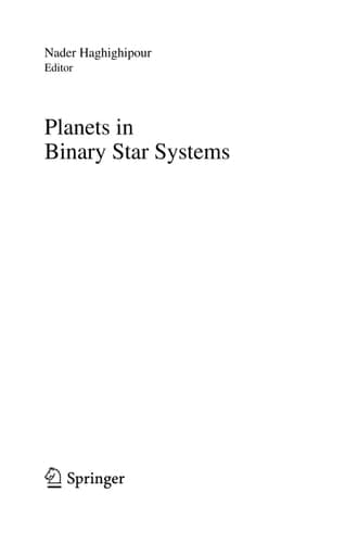 Planets in Binary Star Systems