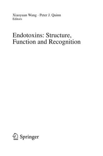 Endotoxins: Structure, Function and Recognition