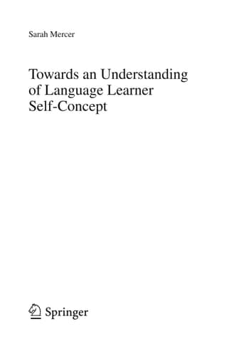 Towards an Understanding of Language Learner Self-Concept