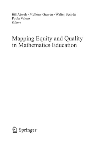 Mapping Equity and Quality in Mathematics Education