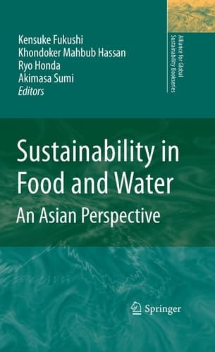 Sustainability in Food and Water An Asian Perspective