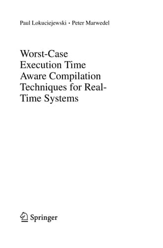 Worst-Case Execution Time Aware Compilation Techniques for Real-Time Systems