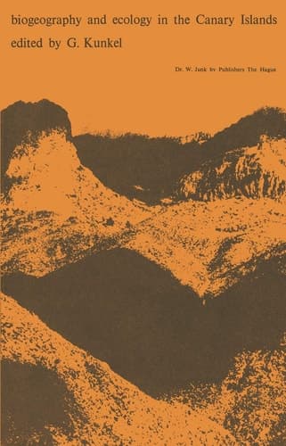 Biogeography and Ecology in the Canary Islands (Monographiae Biologicae)