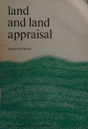 Land and Land Appraisal