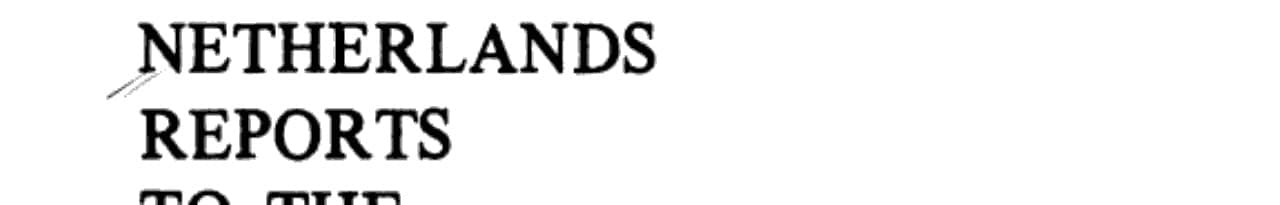 Netherlands Reports to the XIth International Congress of Comparative Law Caracas 1982