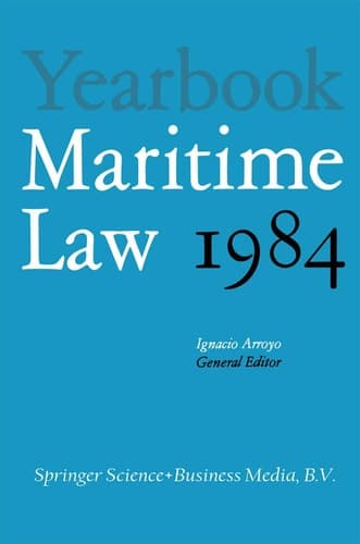 Yearbook Maritime Law Volume I