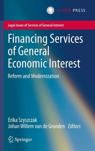 Financing Services of General Economic Interest Reform and Modernization