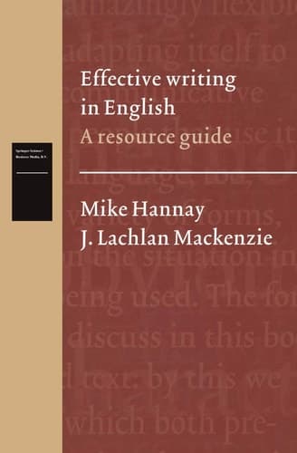 Effective writing in English A resource guide