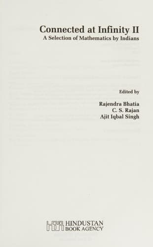 Connected at infinity II: a selection of mathematics by Indians