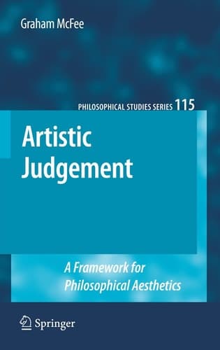 Artistic Judgement A Framework for Philosophical Aesthetics