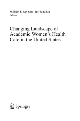 Changing Landscape of Academic Women's Health Care in the United States