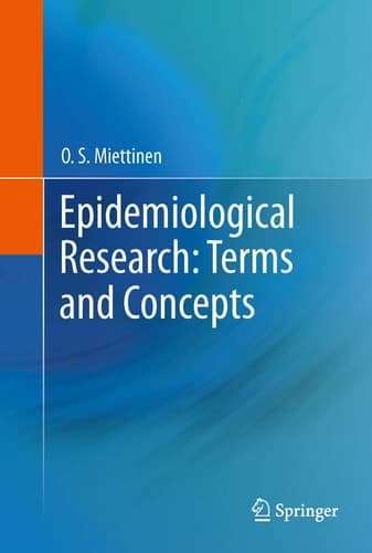 Epidemiological Research: Terms and Concepts